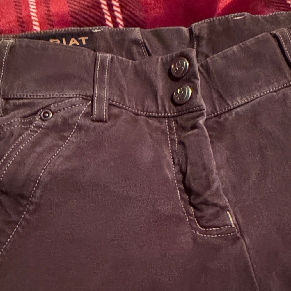 Ariat Women's Skinny Pants in Deep Plum
